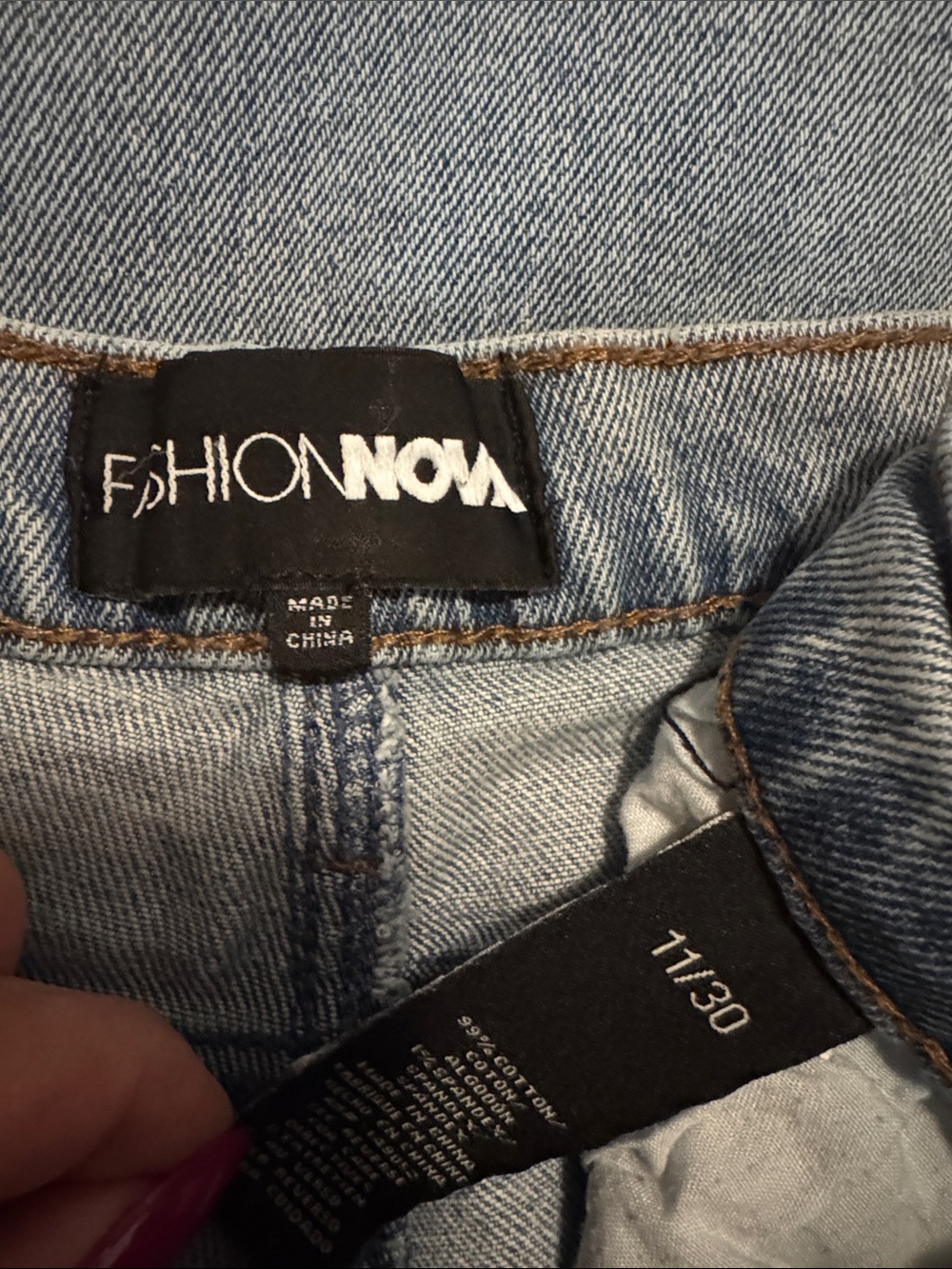 Wide Leg Trouser Jeans - Picture 2 of 3